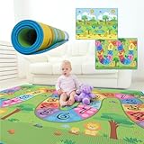 Eckhert Kids Playmat Double Side - 150x200x1.0 cm PE